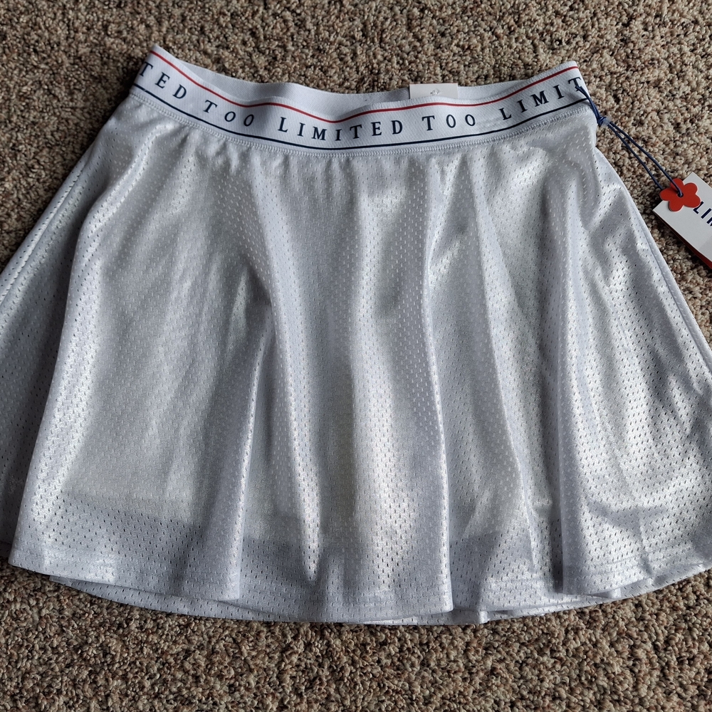 Limited Too Girls 16/18 White Skort